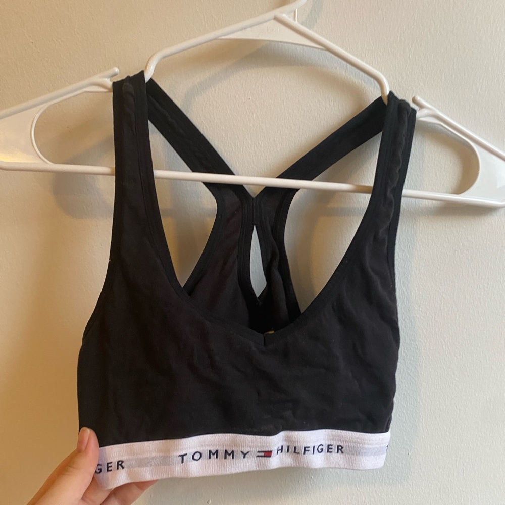 Tommy Hilfiger Black Sports Bra Unworn